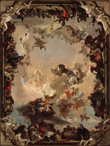 Allegory of the Planets and Continents by Giovanni Battista Tiepolo