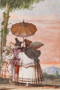 A Summer Walk by Giovanni Battista Tiepolo