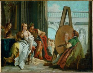The painter Apelles, Alexander the Great and Campaspe