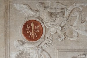 Detail of fresco, from the Room of the Aeneid in the Palazzina by Giovanni Battista Tiepolo