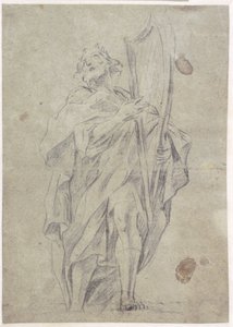 King David with His Harp