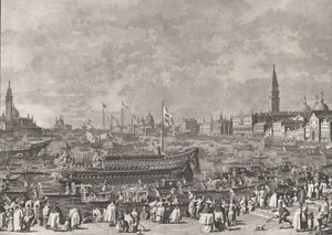 Plate 5: The Doge in the Bucintoro Departing for the Porto di Lido on Ascension Day