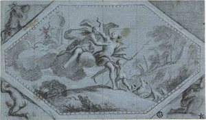 Ceiling Decoration with Venus and Adonis