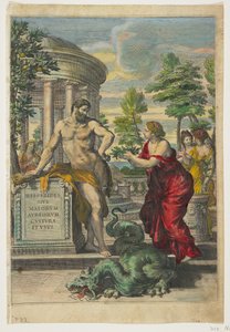 Frontispiece and Title Page from Hesperides