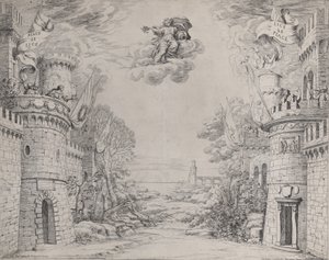 Scene from Il Triompho della Pieta, 1640-69