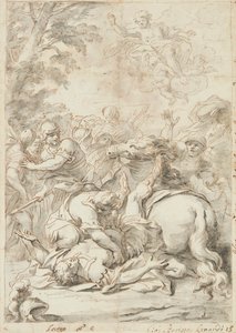 The Conversion of Saint Paul by Giovanni Battista Lenardi