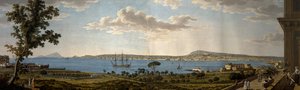 View of Posillipo and Naples from Portici by Giovanni Battista Lusieri