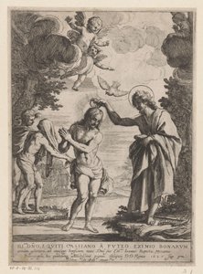 Baptism of Christ by Giovanni Battista Mercati