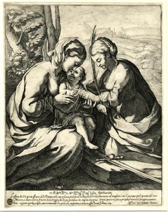 The Mystic Marriage of St Catherine by Giovanni Battista Mercati