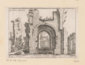 Ruins of the Baths of Caracalla in Rome