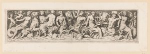 Tritons, Nereids, and Putti by Giovanni Battista Mercati