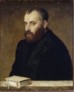 Portrait of a Scholar by Giovanni Battista Moroni
