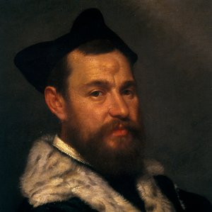 Portrait of a Magistrate (Detail) by Giovanni Battista Moroni