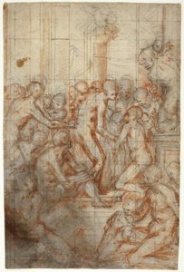 Study for the Purification of the Virgin by Giovanni Battista Naldini