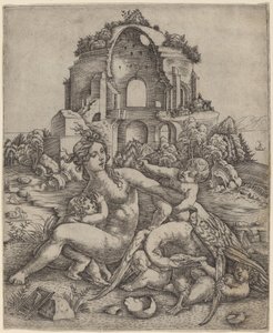 Leda and the Swan by Giovanni Battista Palumba