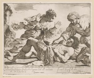 Erminia and Vafrino Find Tancredi by Giovanni Battista Pasqualini