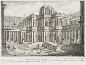 Ancient Forum Surrounded by Porticoes