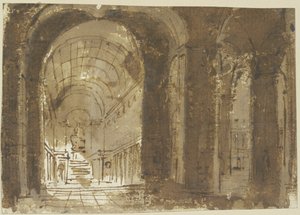 Church Interior von Giovanni Battista Piranesi