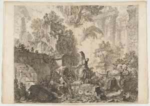 Frontispiece, with Statue of Minerva