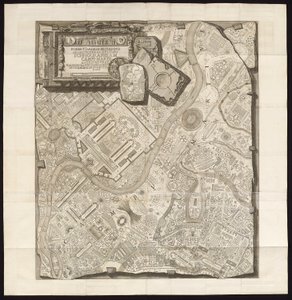 Ichnographia of the Campus Martius of the Ancient City by Giovanni Battista Piranesi