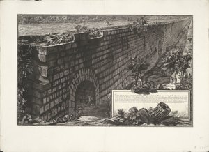 Wall Construction by Giovanni Battista Piranesi