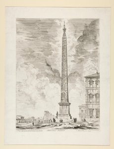 Egyptian Obelisk, from Views of Rome