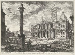 Santa Maria Maggiore in Rome Views of Rome (series title)