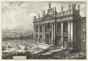 Saint John Lateran in Rome by Giovanni Battista Piranesi