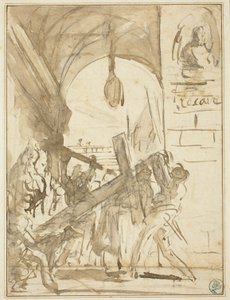 The Carrying of the Cross by Giovanni Battista Piranesi