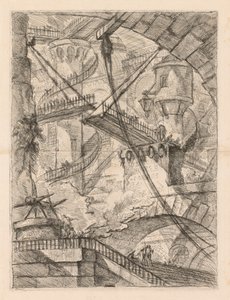 The Prisons: An Immense Interior with a Drawbridge