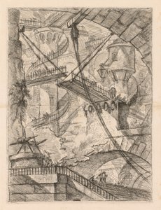 The Prisons: An Immense Interior with a Drawbridge