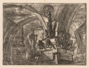 The Prisons: Round Arches Springing from a Square Column