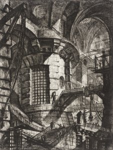 The Round Tower by Giovanni Battista Piranesi
