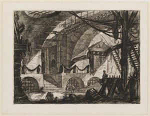 The Sawhorse by Giovanni Battista Piranesi