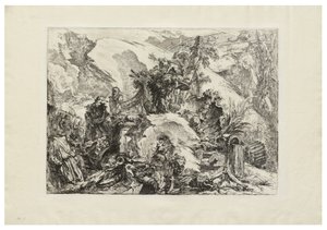 The Skeletons by Giovanni Battista Piranesi