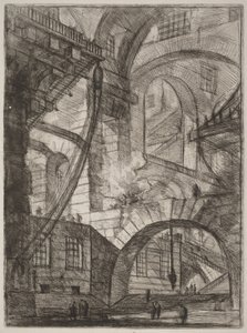 The Smoking Fire by Giovanni Battista Piranesi