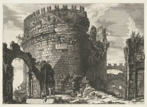 Tomb of Caecilia Metella in Rome (Views of Rome)