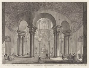 View of the Interior of the Tomb of Santa Costanza, Built by Constantine the Great, and Erroneously Called the Temple of Bacchus, Now Church of the Same Saint by Giovanni Battista Piranesi