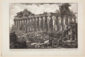 View of Another Temple in the City of Paestum, Commonly Believed to Have Been Dedicated to Juno [...] by Giovanni Battista Piranesi