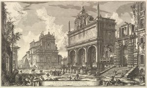 View of the Fountainhead of the Acqua Felice, from Vedute di Roma Roman Views