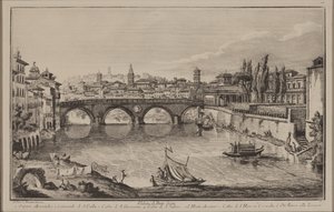 View of the Sisto Bridge
