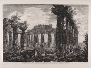 Interior View of the So-called College des Anfictions, from Different Views by Giovanni Battista Piranesi