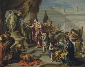Scipio Paying Homage to Mars
