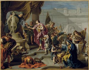 Scipio Paying Homage to Mars