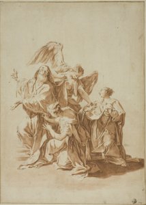 Epitaph of Charles Sackville by Giovanni Battista Pittoni the Younger