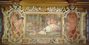The Education of Achilles, Decorative Scheme in the Gallery of Francis I (detail)