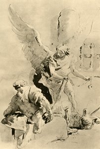 An Angel Appears to the Apostle Peter in Prison by Giovanni Battista Tiepolo