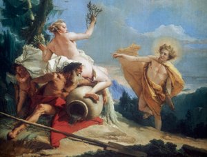 Apollo Pursuing Daphne