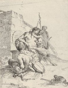 Satyr Family with the Obelisk, from the Scherzi