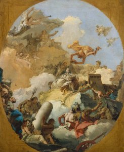 The Apotheosis of the Spanish Monarchy, c.1765 by Giovanni Battista Tiepolo